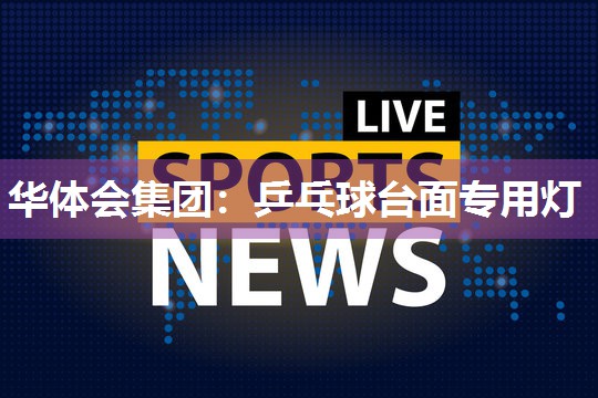华体会集团：乒乓球台面专用灯